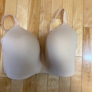 Knix Wing Woman Bra Nude Cream Wireless Plus Size 7++ Large Cup